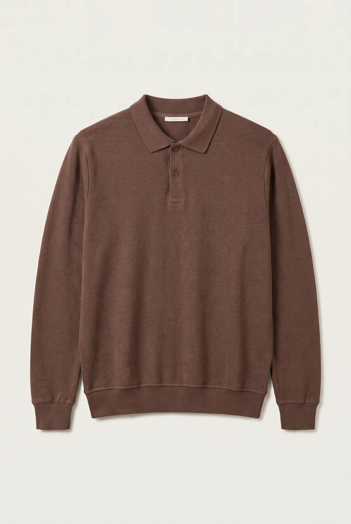 Jsco Erkek 6218 Polo Yaka Selanik Sweat Kahve