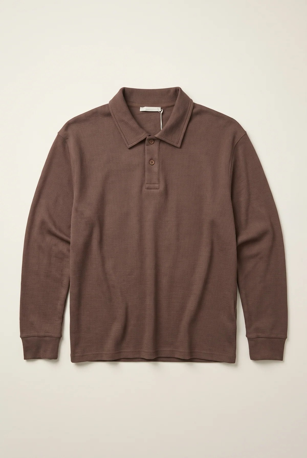 Jsco Erkek 6221 Polo Yaka İb Jakar Sweat Kahve