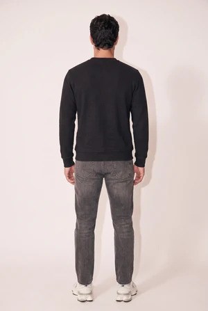 Jsco Erkek 6237 0 Yaka 30/1 İb  Sweat Siyah