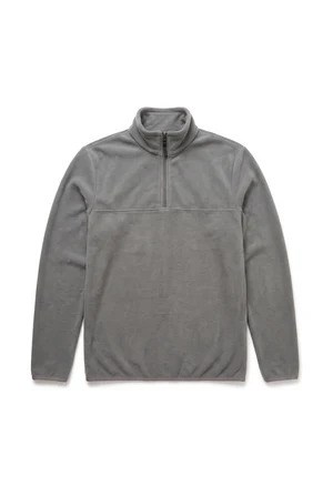 Jsco Erkek 6240 Basic Dik Yaka Polar Gri