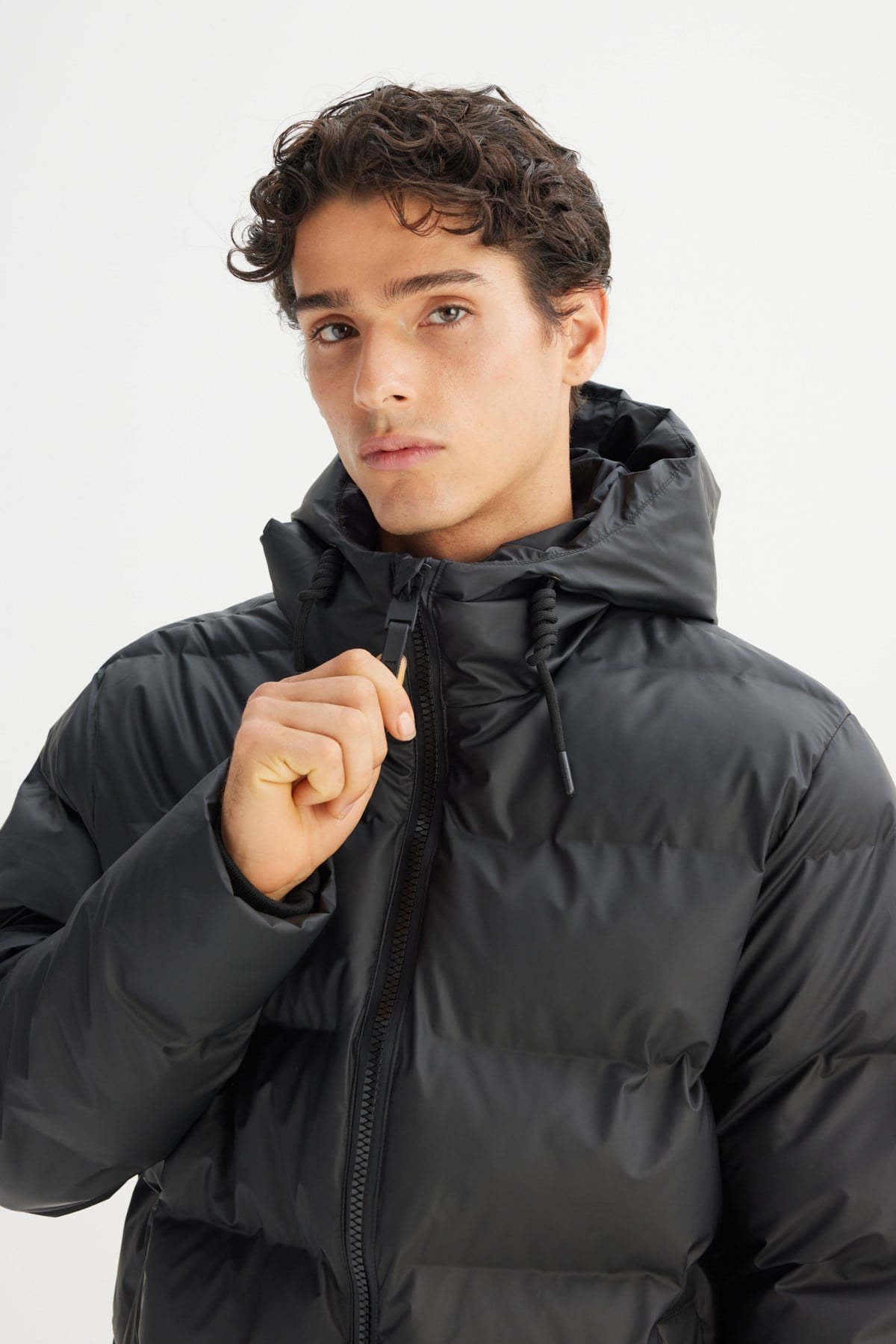 Lee Erkek L2520263001 Erkek Şişme Mont/Black Standart