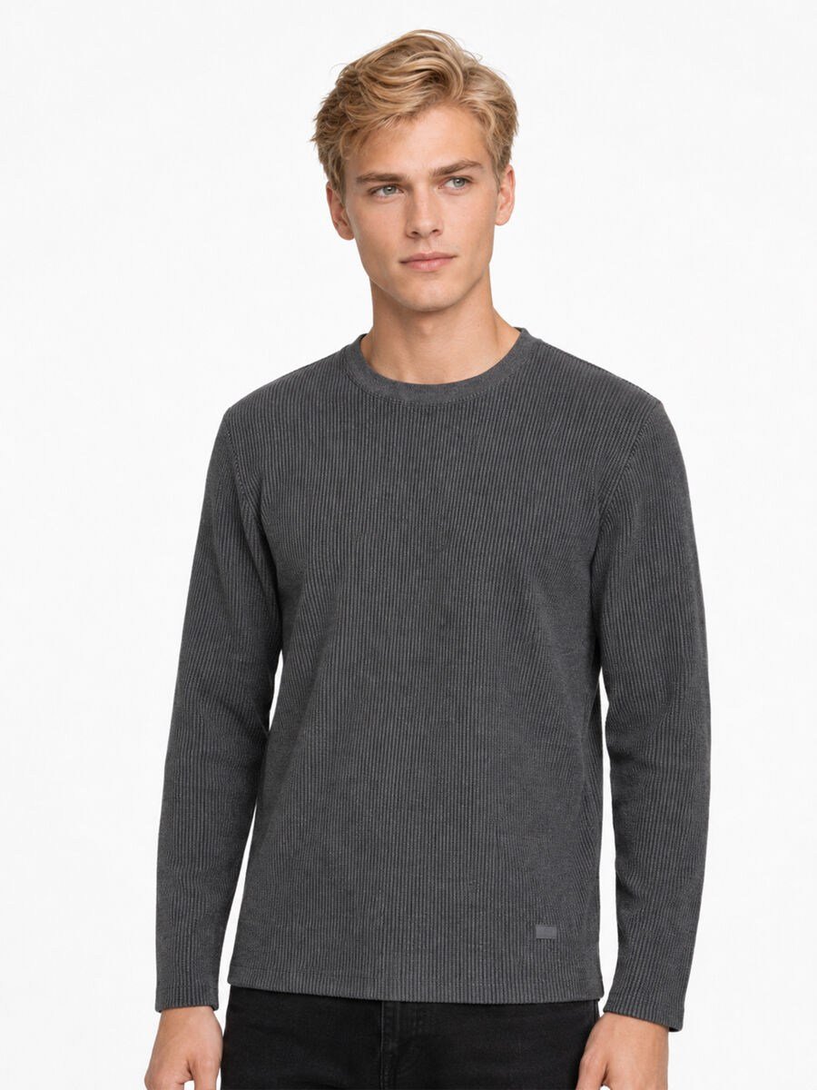 Loft Erkek LF2037183 Sweat Antrasit Melanj
