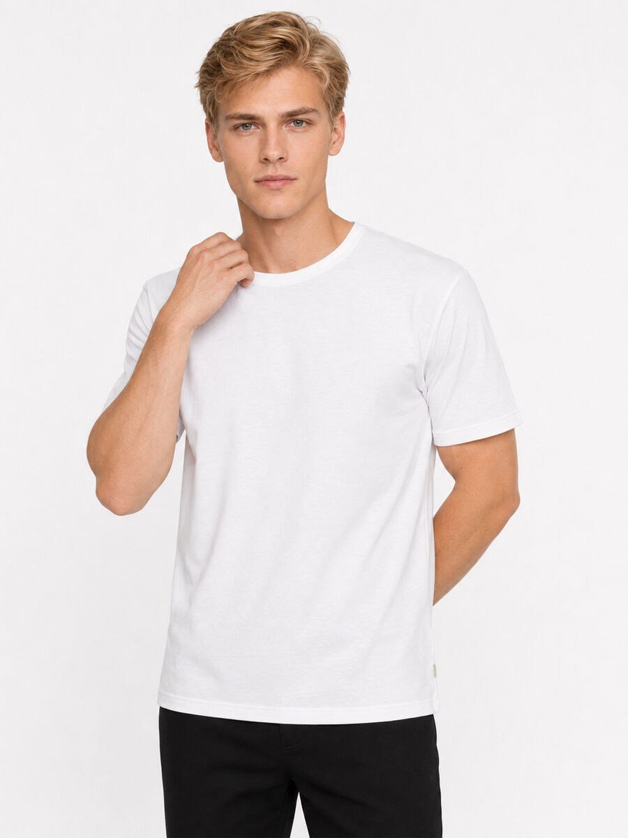Loft Erkek LF2038850 T-Shirt Kırık Beyaz