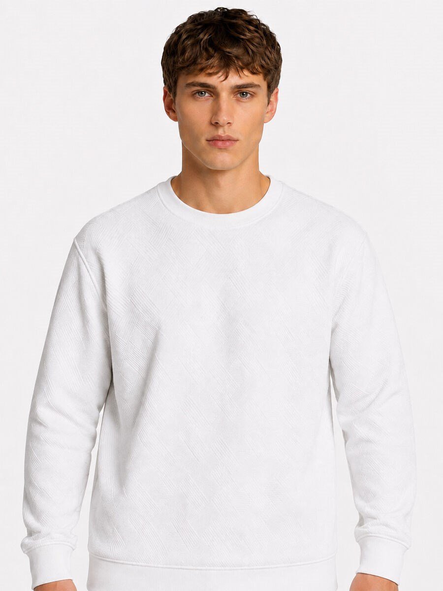 Loft Erkek LF2040993 Sweat Beyaz