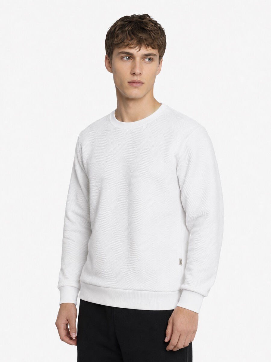 Loft Erkek LF2040993 Sweat Beyaz