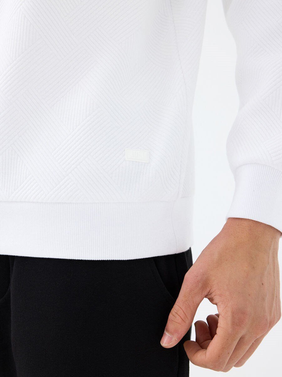 Loft Erkek LF2040993 Sweat Beyaz