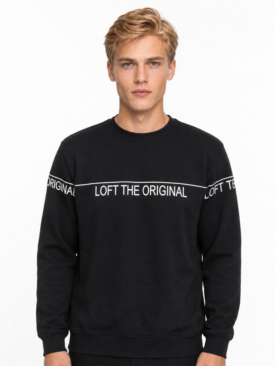 Loft Erkek LF2041075 Sweat Siyah