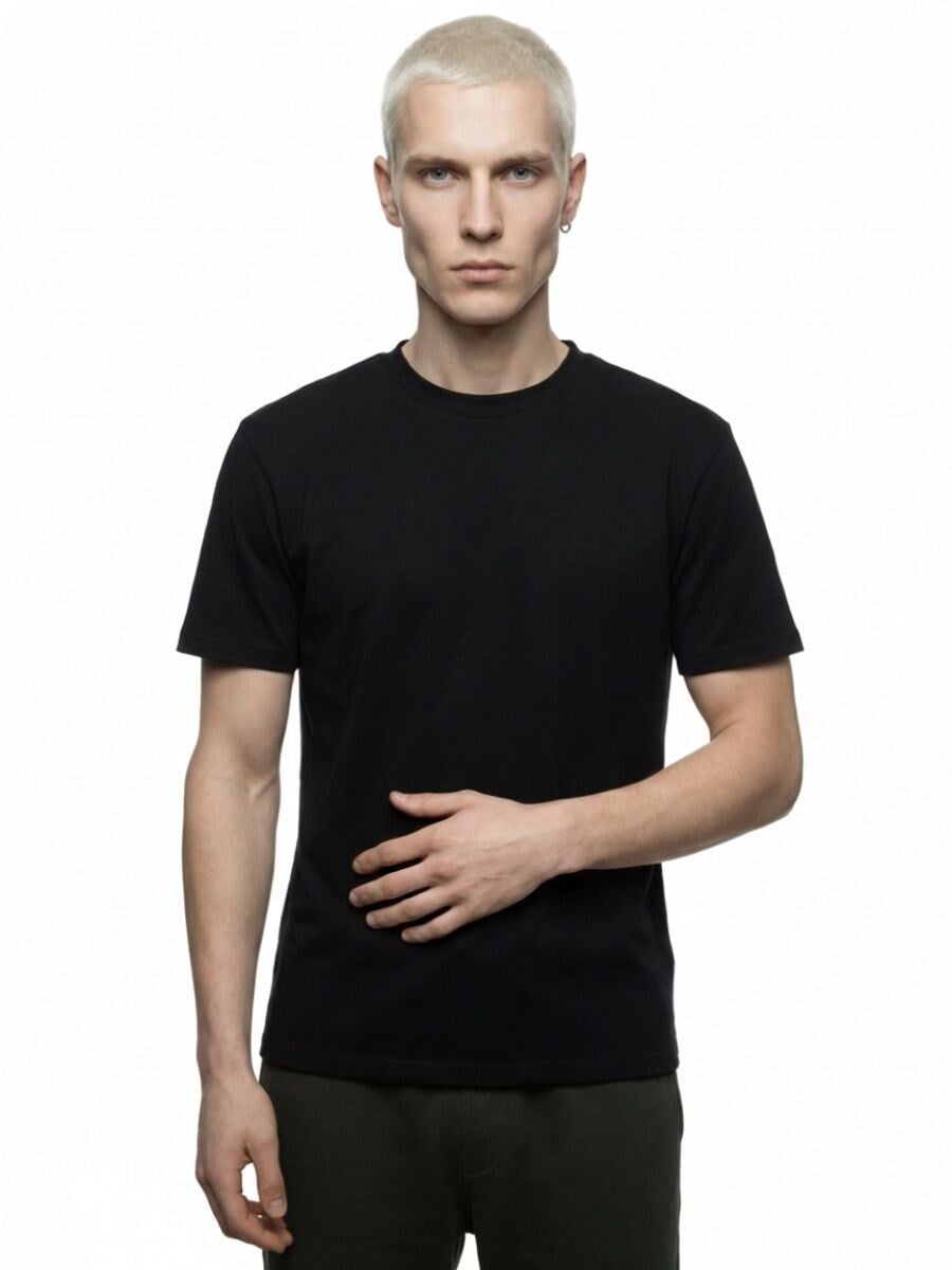 Loft Erkek LF2042724 T-Shirt Siyah