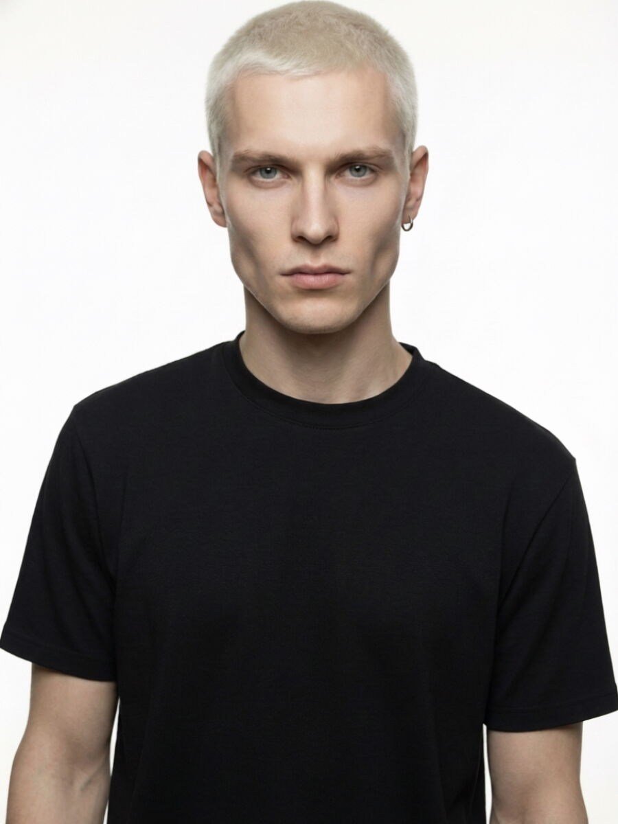Loft Erkek LF2042724 T-Shirt Siyah