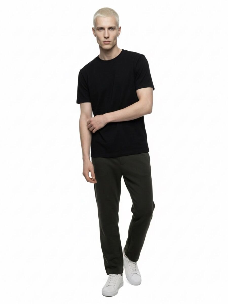 Loft Erkek LF2042724 T-Shirt Siyah