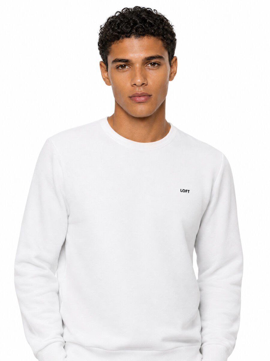 Loft Erkek LF2044038 Sweat Beyaz