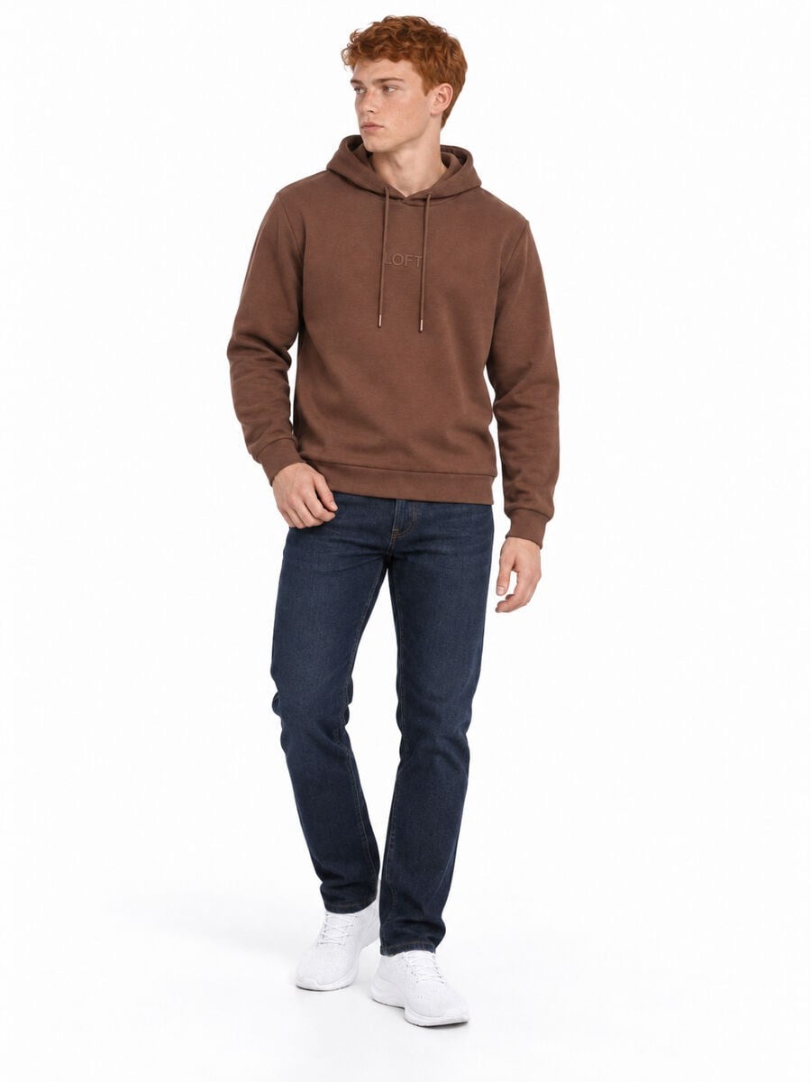 Loft Erkek LF2044372 Sweat Kahve