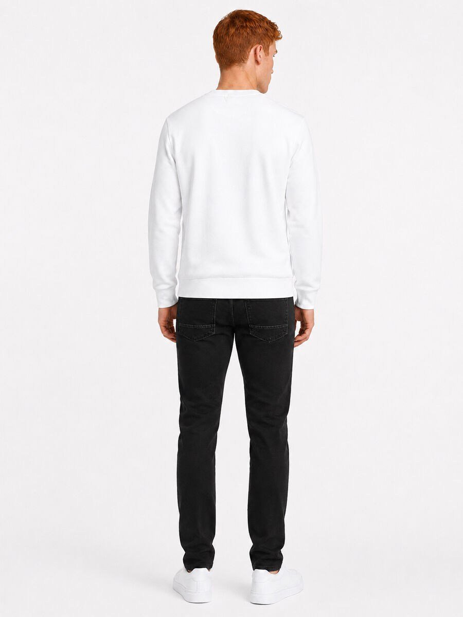Loft Erkek LF2044440 Sweat Kırık Beyaz