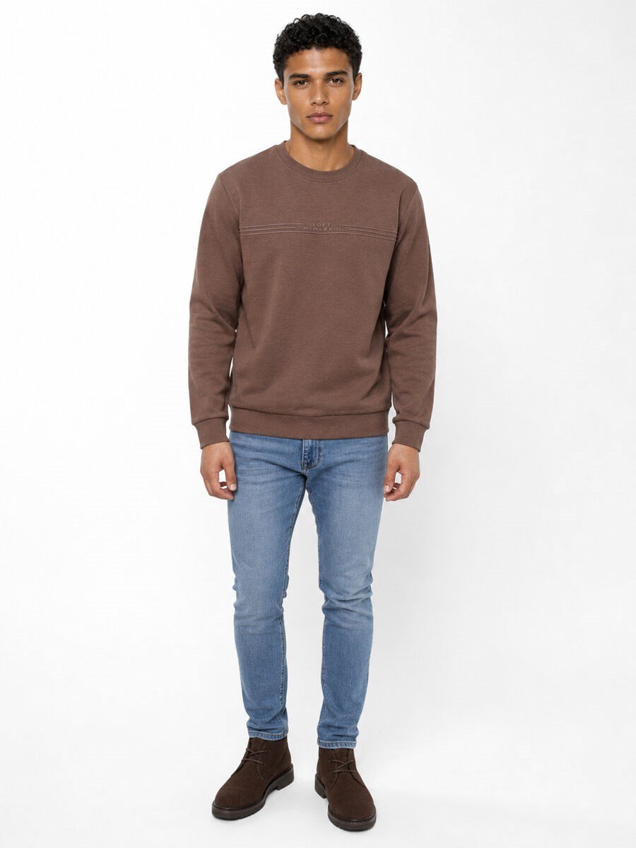 Loft Erkek LF2044511 Sweat Kahve