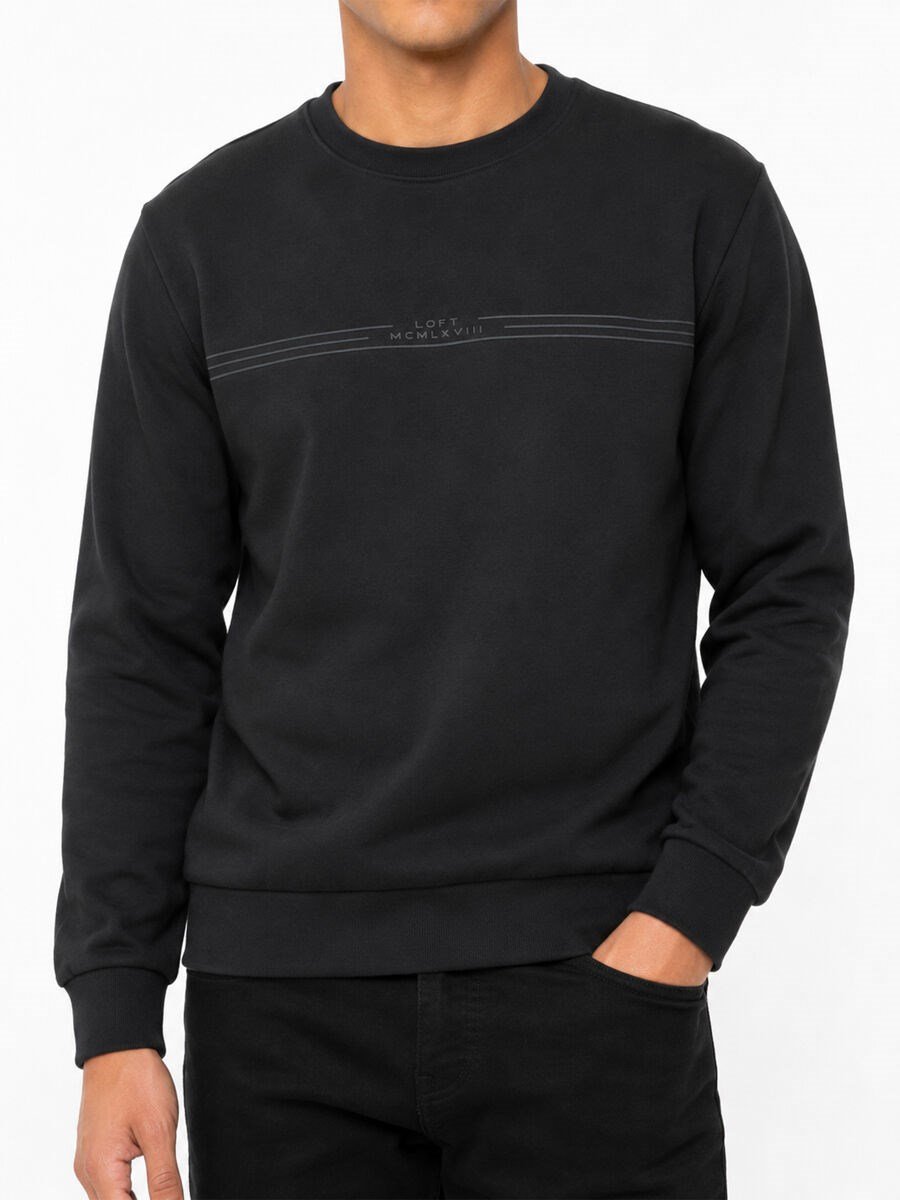 Loft Erkek LF2044511 Sweat Siyah
