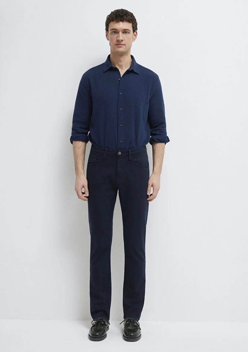 Mavi Erkek M0035190674 Pantolon Marcus Koyu Lacivert Comfort Lacivert
