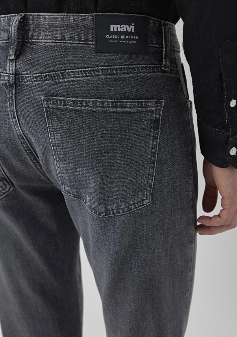 Mavi Erkek M00351A4005 Denim Pantolon MARCUS Dolphin Grey Classic Comfort Gri