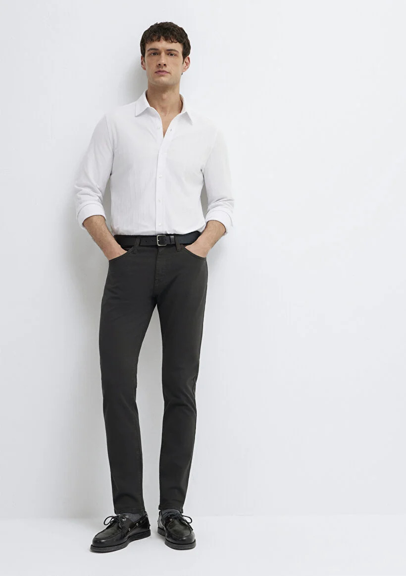Mavi Erkek M00351A4090 Renkli Denim Pantolon MARCUS Espresso Mavi Black Mavi