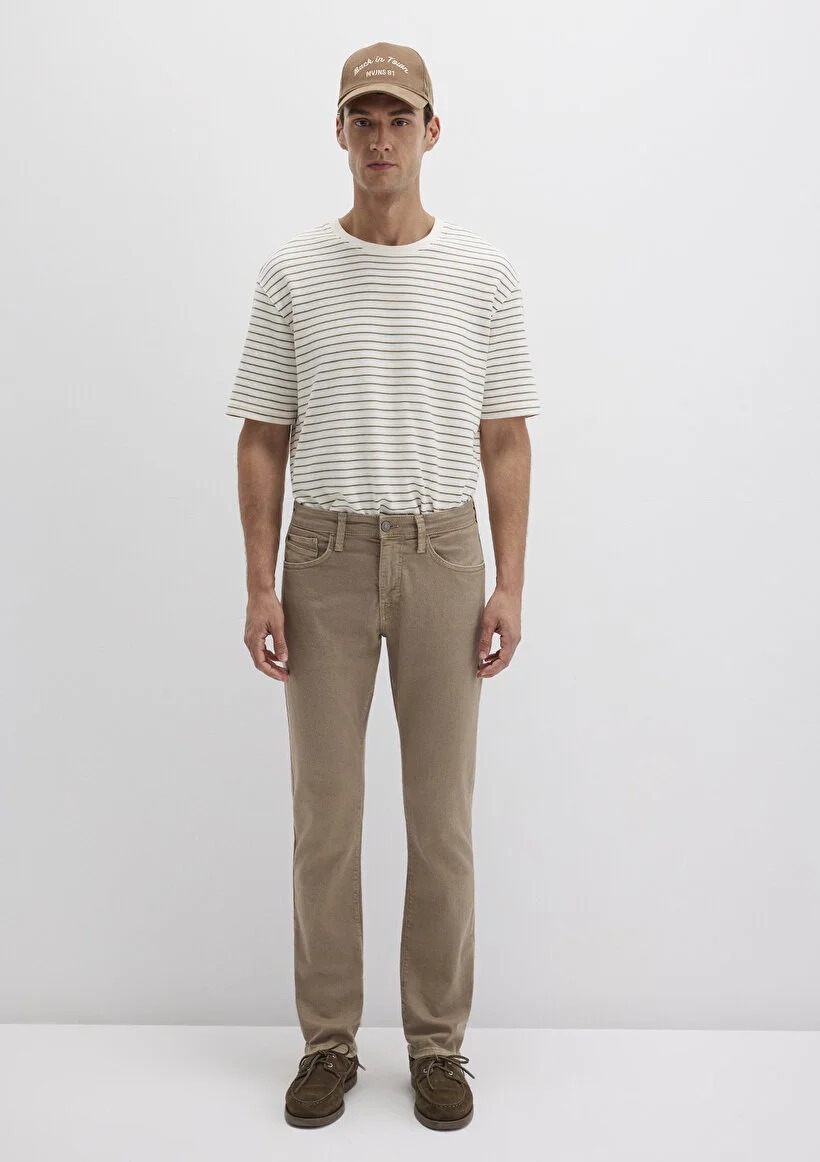 Mavi Erkek M0042286571 Renkli Denim Pantolon JAKE Overland Comfort Mavi