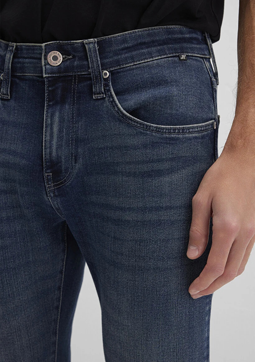 Mavi Erkek M0042490987 Denim Pantolon JAMES Mavi Pro Puslu Indigo Mavisi İndigo