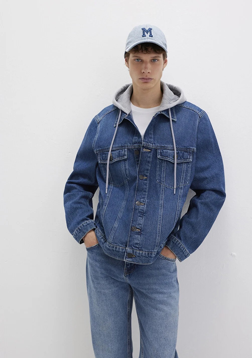 Mavi Erkek M0112808-90839 Denim Ceket BRANDON 90lar Vintage Koyu Mavi K.Mavi