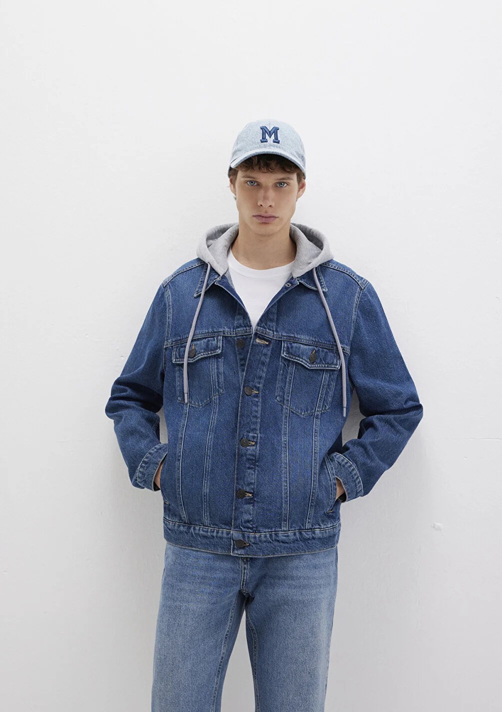 Mavi Erkek M0112808-90839 Denim Ceket BRANDON 90lar Vintage Koyu Mavi K.Mavi