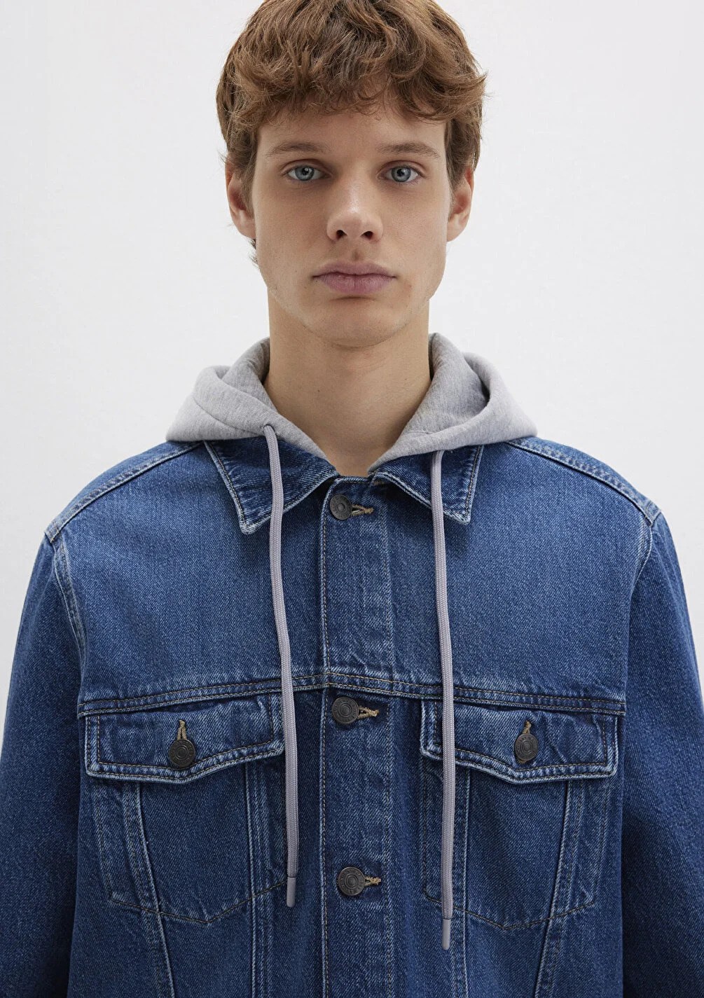 Mavi Erkek M0112808-90839 Denim Ceket BRANDON 90lar Vintage Koyu Mavi K.Mavi