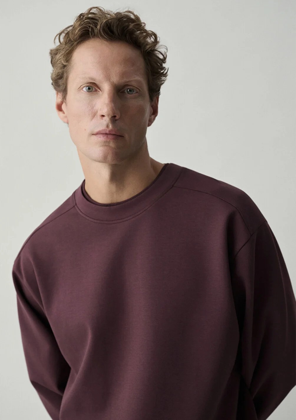Mavi Erkek M0S10634-70223 BİSİKLET YAKA SWEATSHIRT  Karamel Karamel