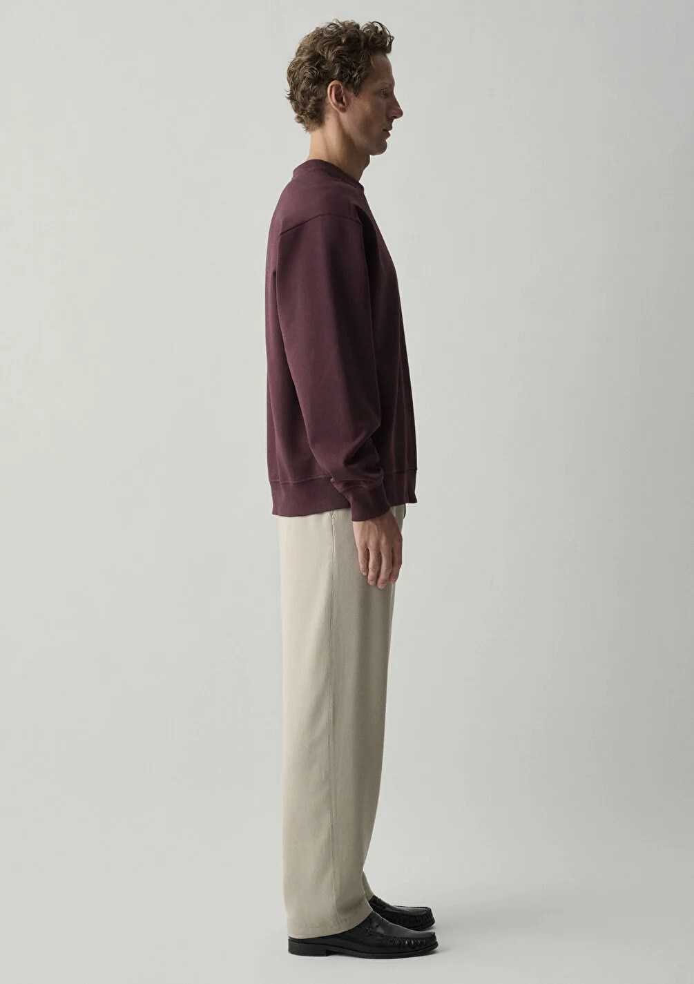 Mavi Erkek M0S10634-70223 BİSİKLET YAKA SWEATSHIRT  Karamel Karamel
