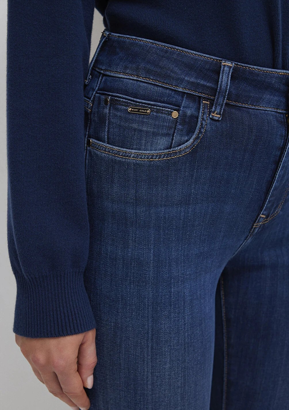 Mavi Kadın M100328-82232 Tess Indigo Gold Premıum Mavi