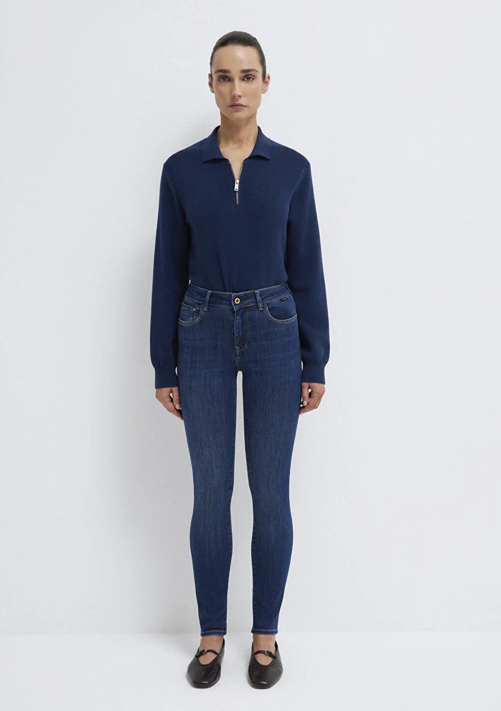 Mavi Kadın M100328-82232 Tess Indigo Gold Premıum Mavi