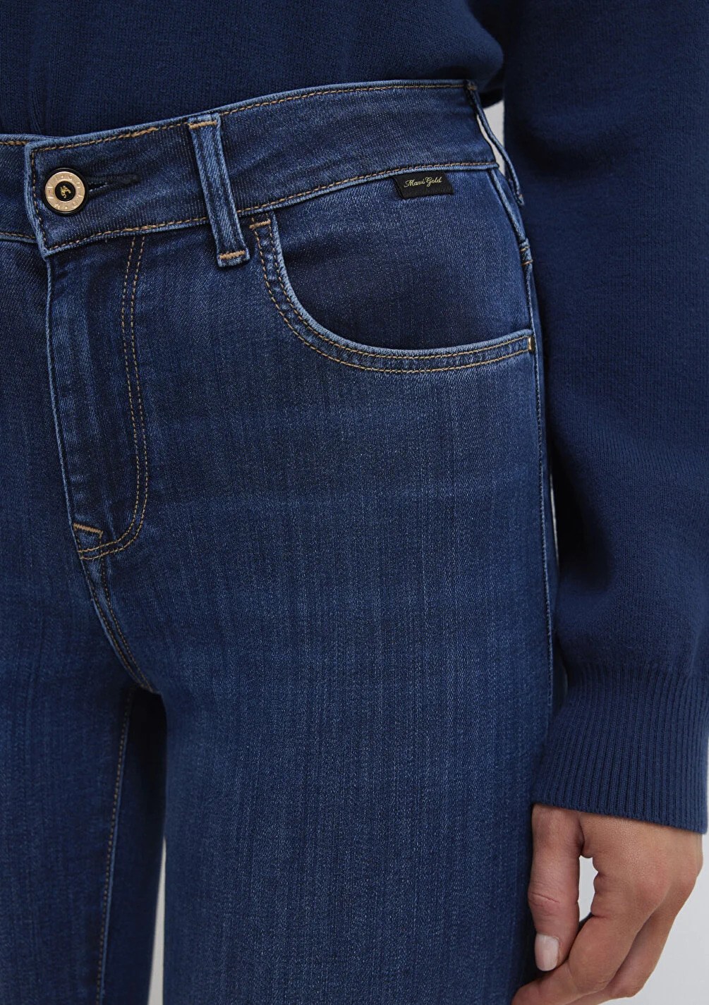 Mavi Kadın M100328-82232 Tess Indigo Gold Premıum Mavi