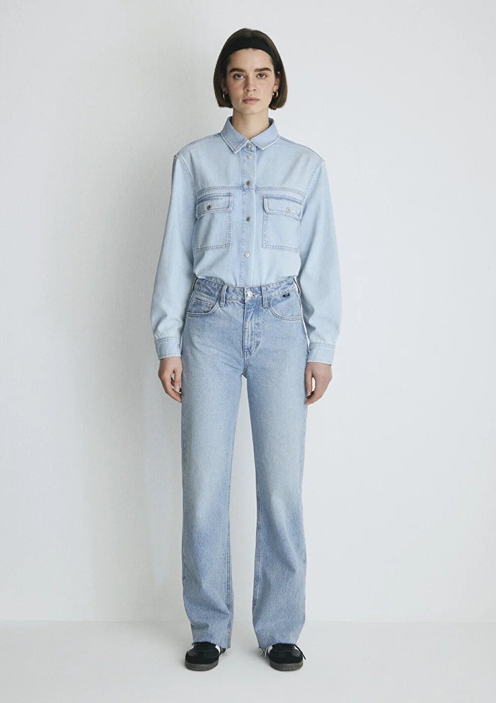 Mavi Kadın M101072-34111 Vıctorıa Lt Shaded Denim Mavi