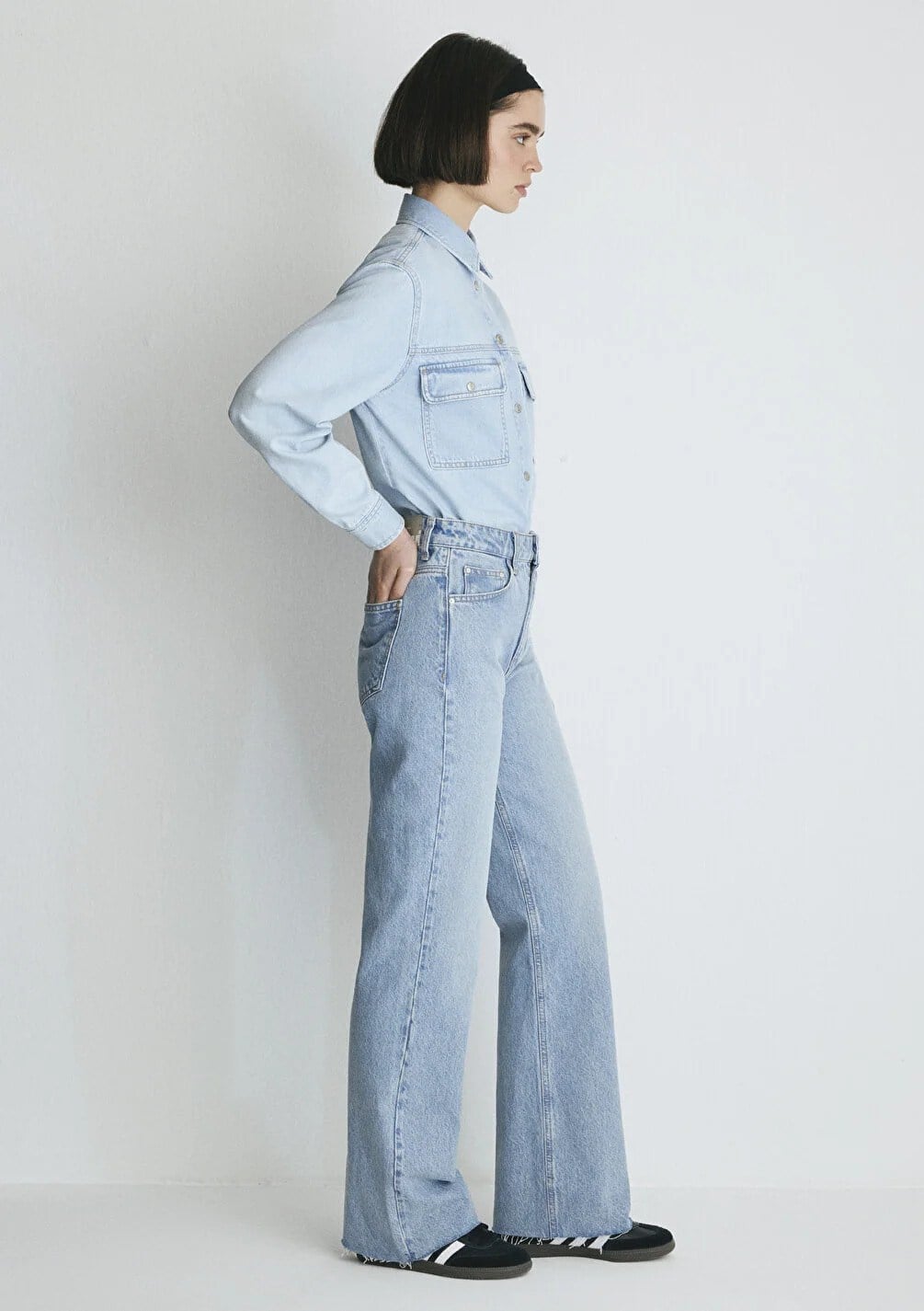Mavi Kadın M101072-34111 Vıctorıa Lt Shaded Denim Mavi