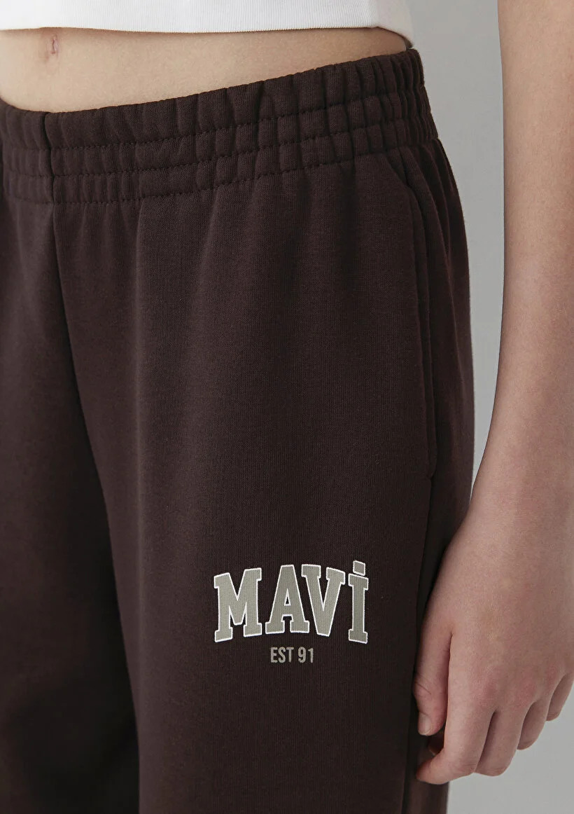 Mavi Kadın  M1010757-70240 ÖRME PANTOLON Black Coffee Mürdüm