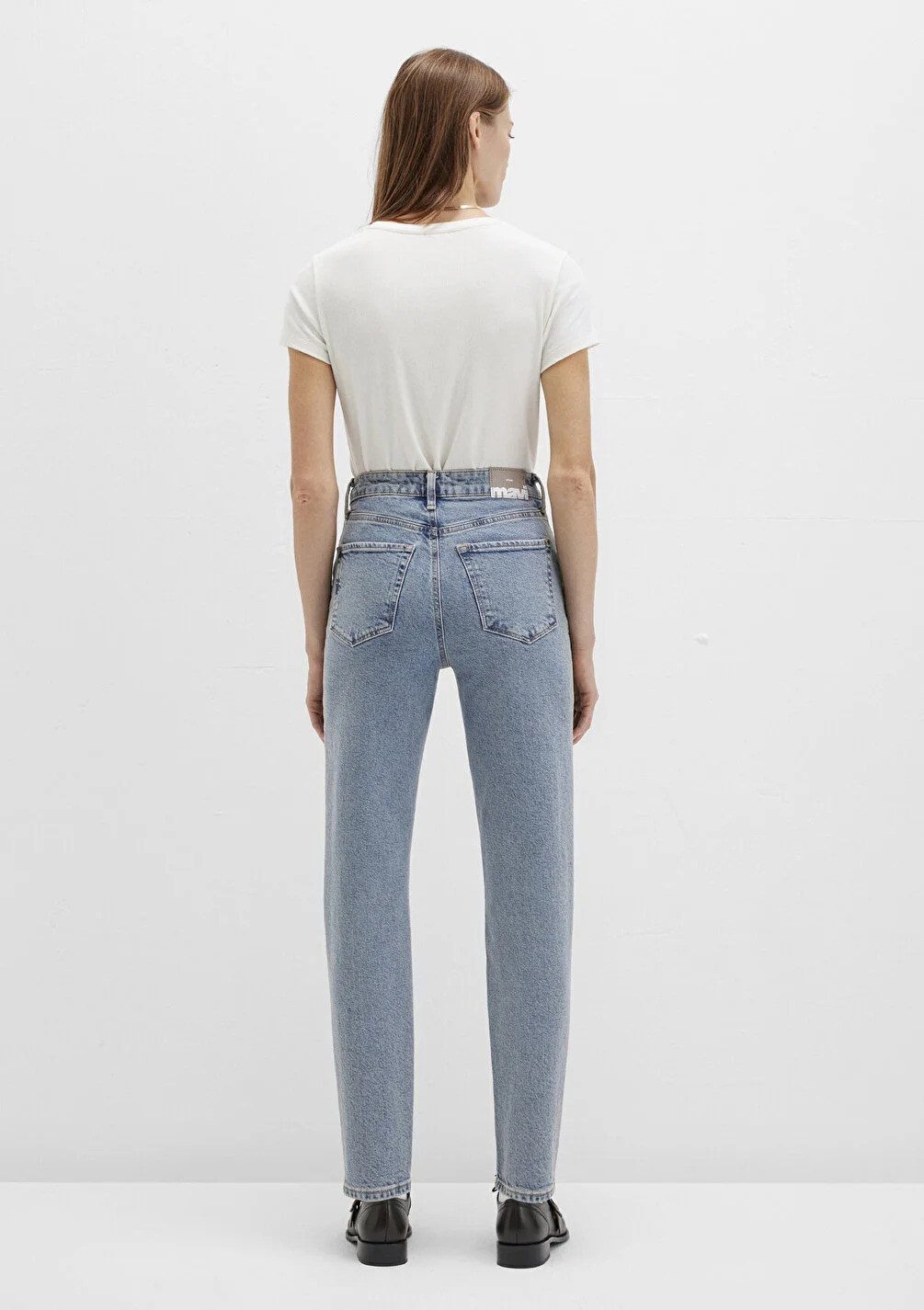Mavi Kadın M101077-30503 Star Indigo Ripped Gold Icon Standart