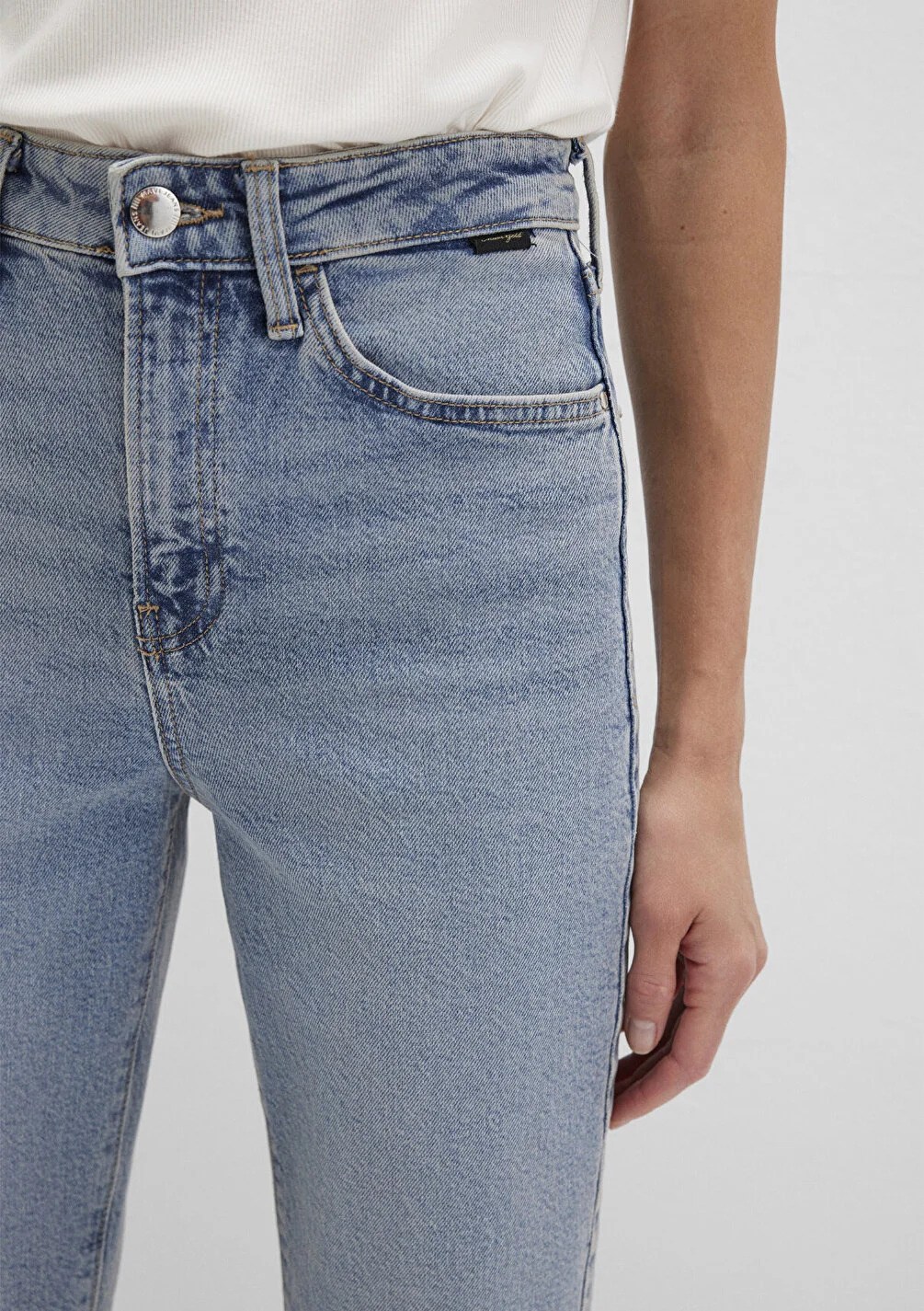 Mavi Kadın M101077-30503 Star Indigo Ripped Gold Icon Standart