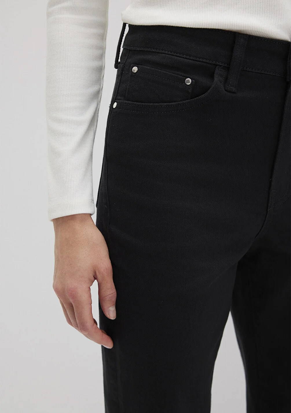 Mavi Kadın M101077-83147 Star Double Black Denim Siyah