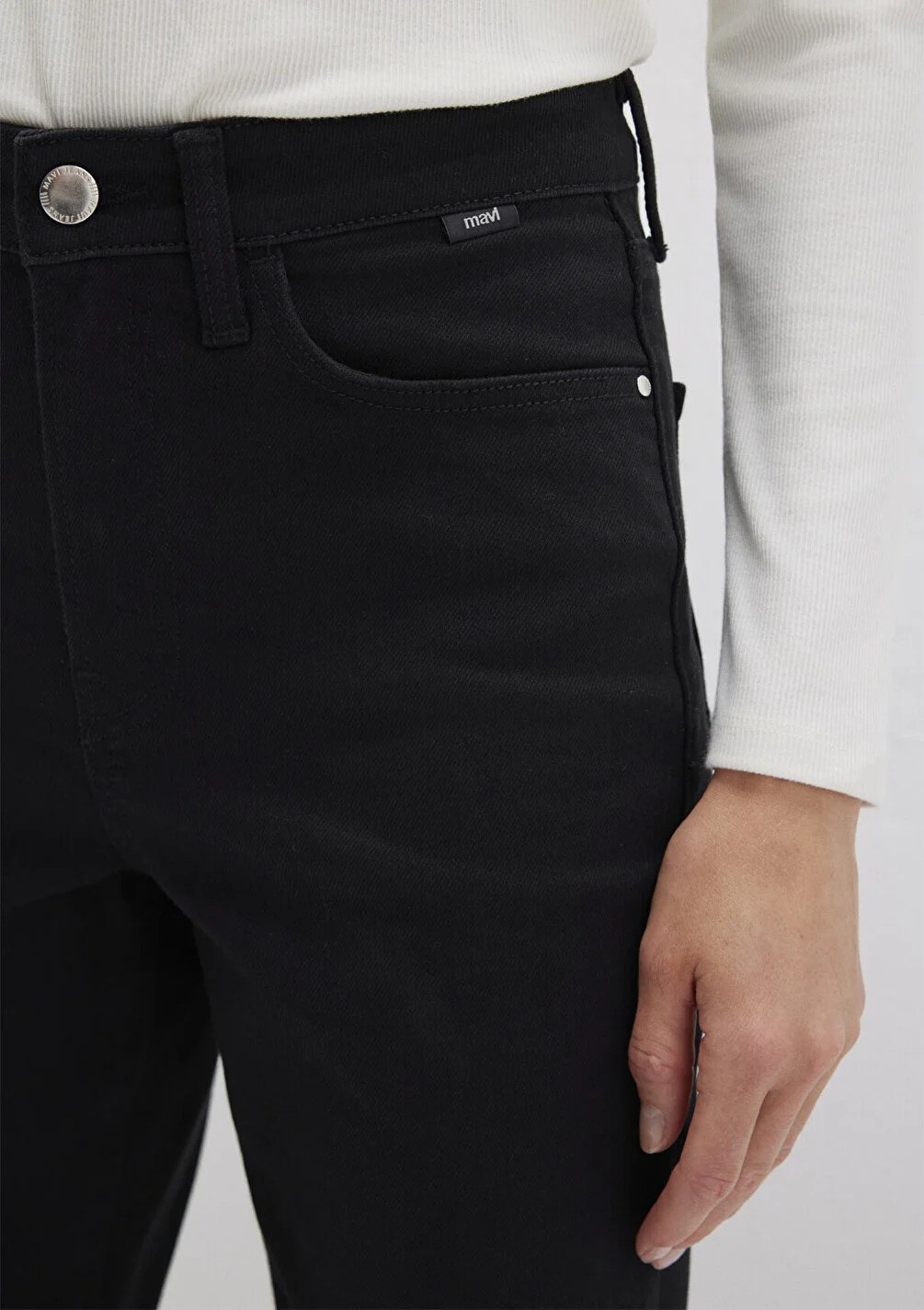 Mavi Kadın M101077-83147 Star Double Black Denim Siyah