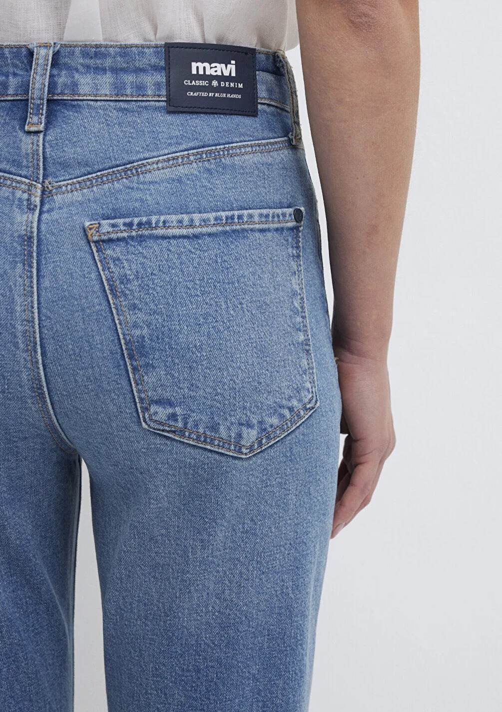 Mavi Kadın M101077-90533 Star Mid Classic Denim Mavi