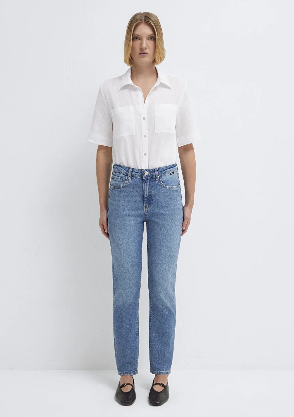 Mavi Kadın M101077-90533 Star Mid Classic Denim Mavi