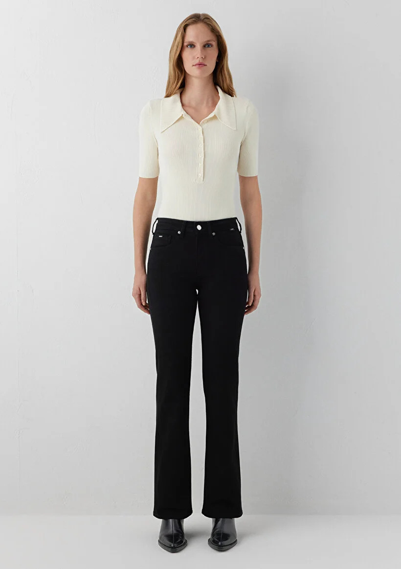 Mavi Kadın  M101225-A3853 Denim Pantolon MARIA Black Mavi Edition Siyah