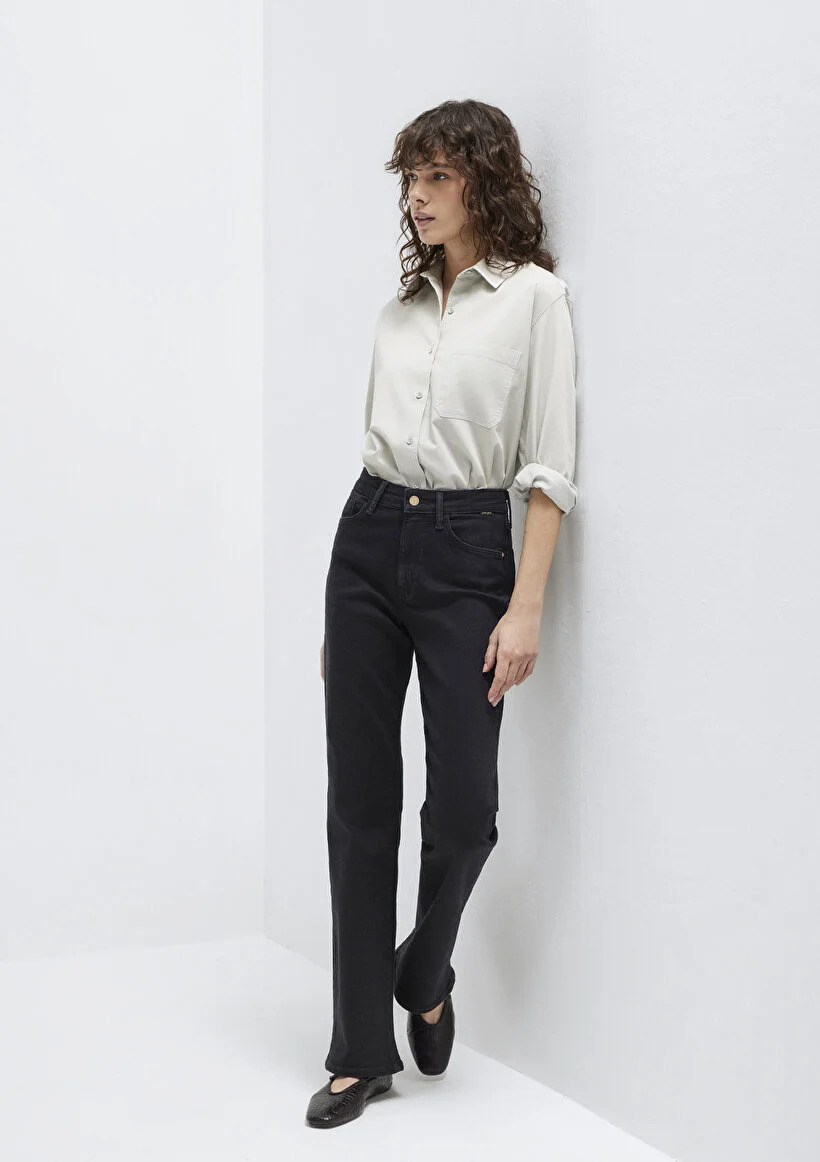 Mavi Kadın  M101437-90855 Denim Pantolon BLISS Smoke Gold Premium Mavi