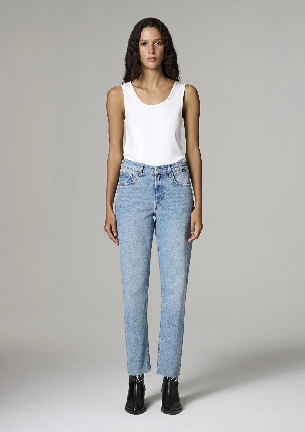 Mavi Kadın M101441-90523 New York Lt Brushed Denim Mavi