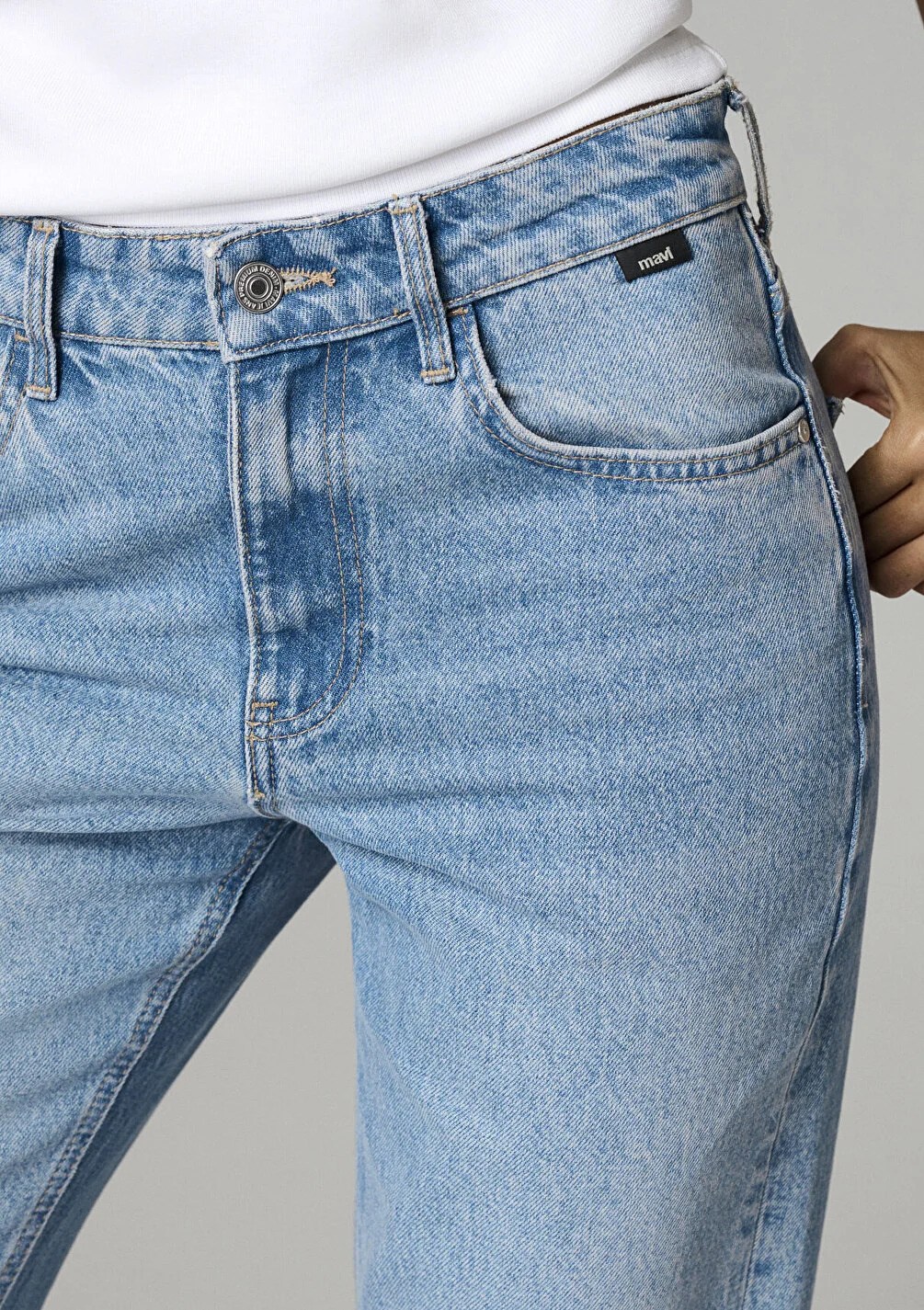 Mavi Kadın M101441-90523 New York Lt Brushed Denim Mavi