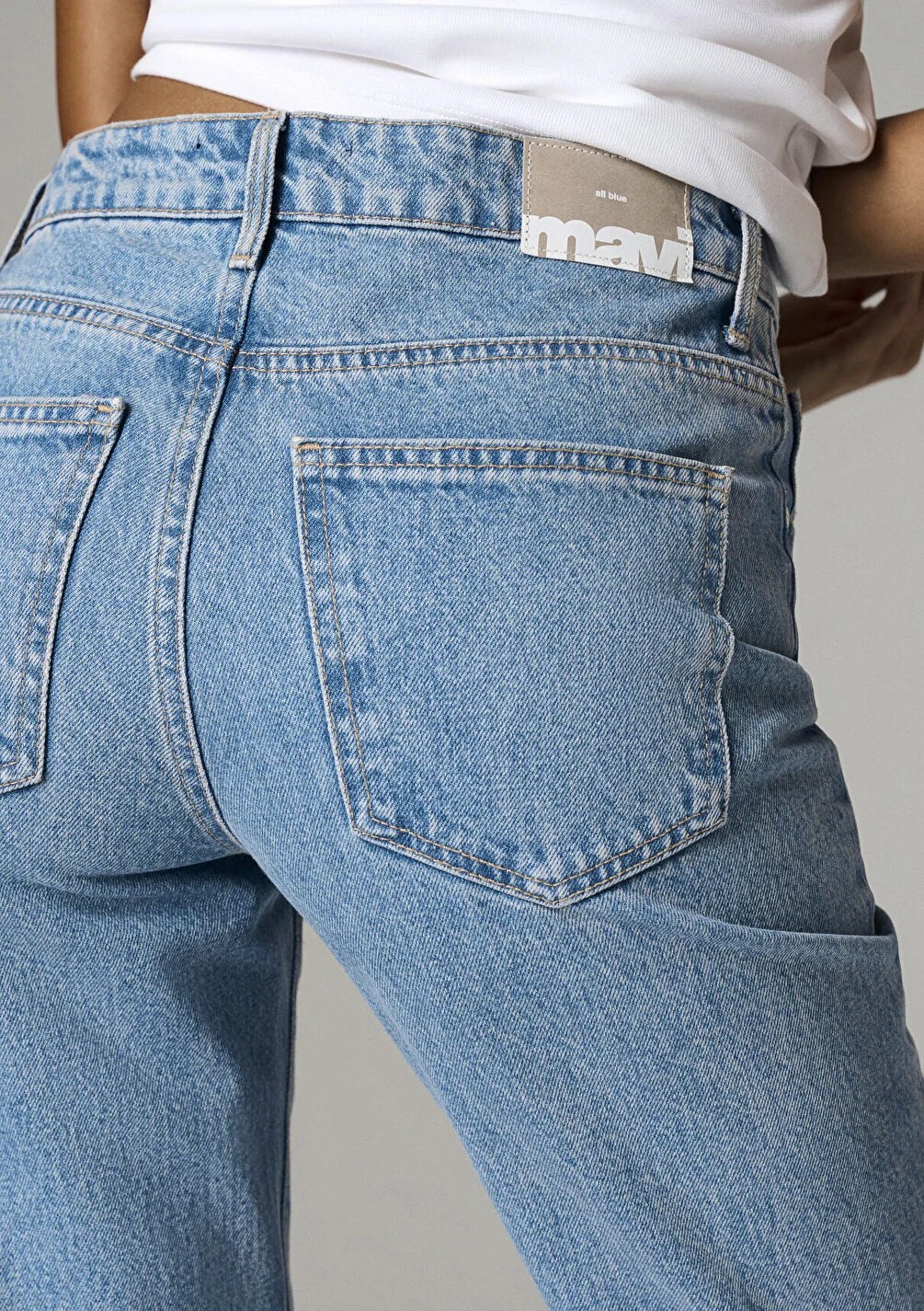 Mavi Kadın M101441-90523 New York Lt Brushed Denim Mavi