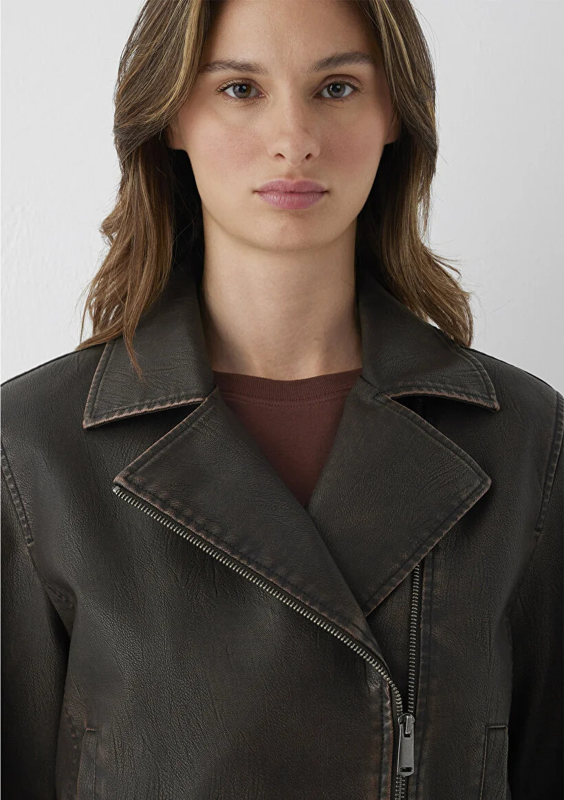 Mavi Kadın M1110873-82722 Kadın Ceket Dark Brown Kahve