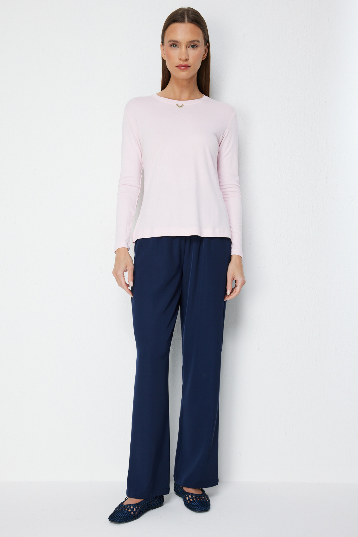 On Kadın-71303 Bluz Pembe