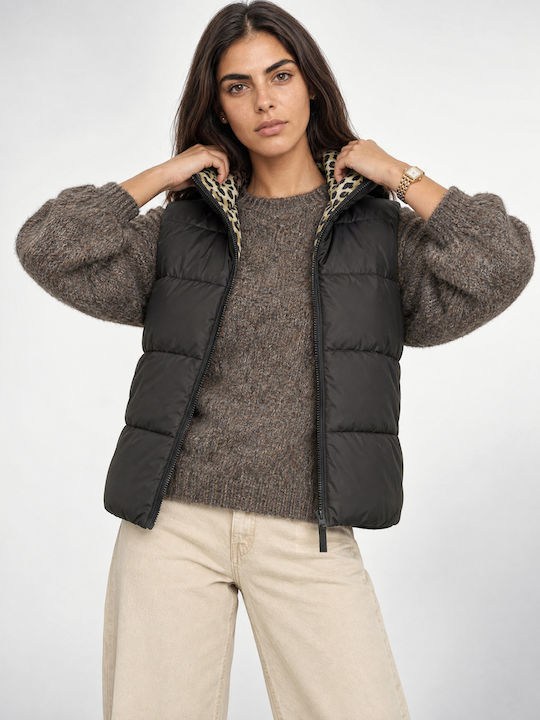 Only Kadın 15357509 Onlnewtammy Reversıble Vest Otw Siyah