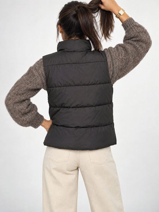 Only Kadın 15357509 Onlnewtammy Reversıble Vest Otw Siyah